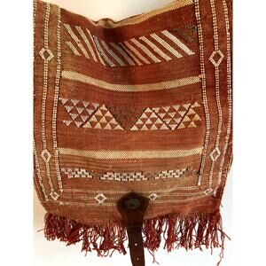 Dannijo Mahlia Crossbody Woven Bag Fringe NWOT ~ Boho & Global Traveler Vibes